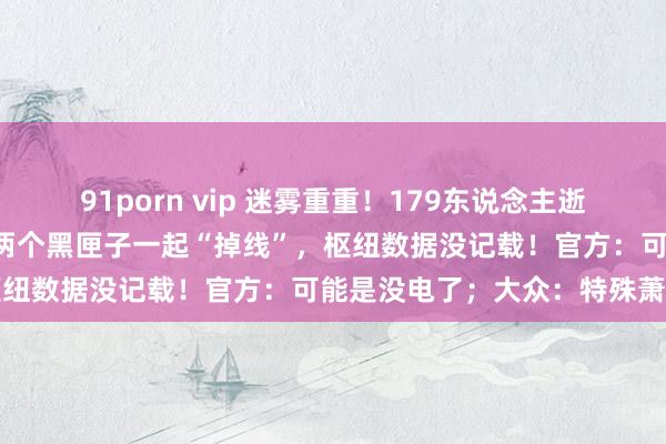 91porn vip 迷雾重重！179东说念主逝世，韩国客机撞毁前4分钟两个黑匣子一起“掉线”，枢纽数据没记载！官方：可能是没电了；大众：特殊萧条