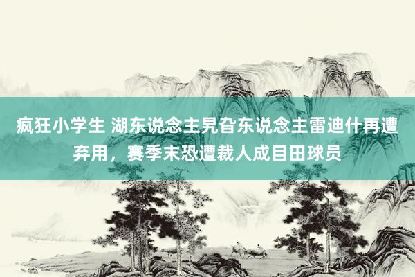 疯狂小学生 湖东说念主旯旮东说念主雷迪什再遭弃用，赛季末恐遭裁人成目田球员